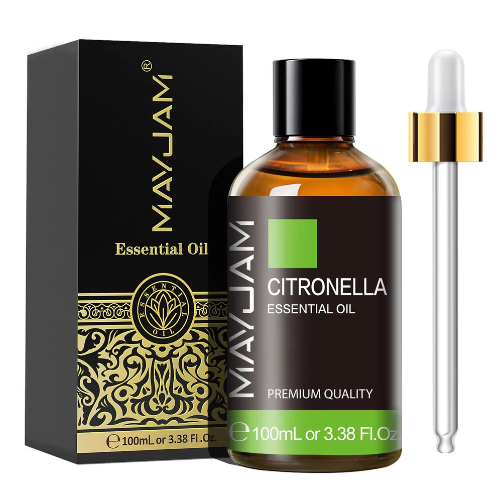 MAYJAM 100ml Essential Oil With Dropper Sandalwood Lavender Eucalyptus Vanilla Aromatherapy For Di 22