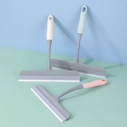 premium shower window squeegee – streak-free glass cleaner for bathroom, windows & car