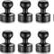 Black Neodymium Magnetic Push Pins Extra Strong Refrigerator Whiteboard Magnets For Office Kitche 6