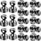 Black Neodymium Magnetic Push Pins Extra Strong Refrigerator Whiteboard Magnets For Office Kitche 8