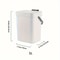 SpaceSaving QuietClose Trash Can EcoFriendly 35L Sealed Bin For Kitchen Office Bathroom 3