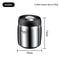 AeroSeal Stainless Steel Coffee Bean Canister Vacuum Sealed Food Storage Jar 7