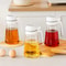 PurePour Glass Olive Oil Dispenser Bottle Auto Flip Leakproof Kitchen Container 5