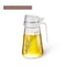 PurePour Glass Olive Oil Dispenser Bottle Auto Flip Leakproof Kitchen Container 7