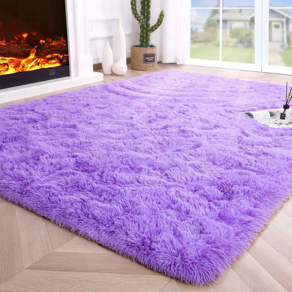 CozyHaven Fluffy Area Rug Soft Fuzzy Carpet For Bedroom Living Room And Kids Spaces 12