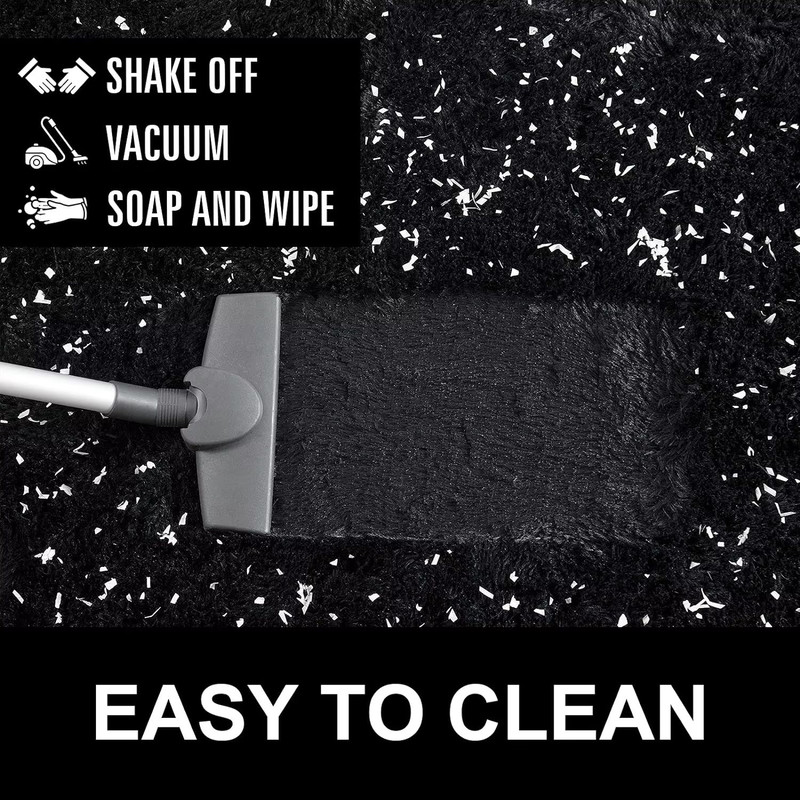 CozyHaven Fluffy Area Rug Soft Fuzzy Carpet For Bedroom Living Room And Kids Spaces 3