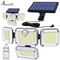 SunBright 20W Solar Garden Light Waterproof Outdoor LED Lamp With Adjustable Head And 3 Modes 0