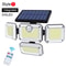 SunBright 20W Solar Garden Light Waterproof Outdoor LED Lamp With Adjustable Head And 3 Modes 8