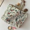 Branch Bird Corduroy Makeup Bag Lightweight Multifunctional Cosmetic Travel Pouch 4