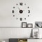 Luminous Digital Wall Clock Silent DIY 3D Stereo Design For Living Room Bedroom Decor 5