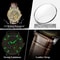 POEDAGAR Mens Automatic Mechanical Watch Luxury Tourbillon Design Waterproof Luminous Sport Style 2