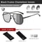 Aluminum Photochromic Sunglasses Polarized AntiGlare Chameleon Glasses For Men Women 8