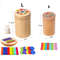 Montessori Wooden Color Sorting Shape Matching Toys Fine Motor Sensory Educational Puzzle For To 1