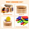 Montessori Wooden Color Sorting Shape Matching Toys Fine Motor Sensory Educational Puzzle For To 5