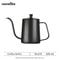 Premium 304 Stainless Steel Gooseneck Coffee Kettle 600ml Barista Espresso Pour Over Teapot 6
