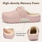 Womens Winter Fur Slippers Waterproof AntiSlip Plush Lined House Garden Shoes 4