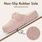 Womens Winter Fur Slippers Waterproof AntiSlip Plush Lined House Garden Shoes 5