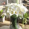 10Pcs White Calla Lily Artificial Flowers Real Touch PU Wedding Bouquet Home Decor 1