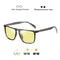 Square Photochromic Sunglasses Polarized Mens Womens Driving Glasses With Day Night Vision 9