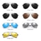 Luxury Polarized Sunglasses For Men Vintage Pilot UV400 Driving Glasses 4