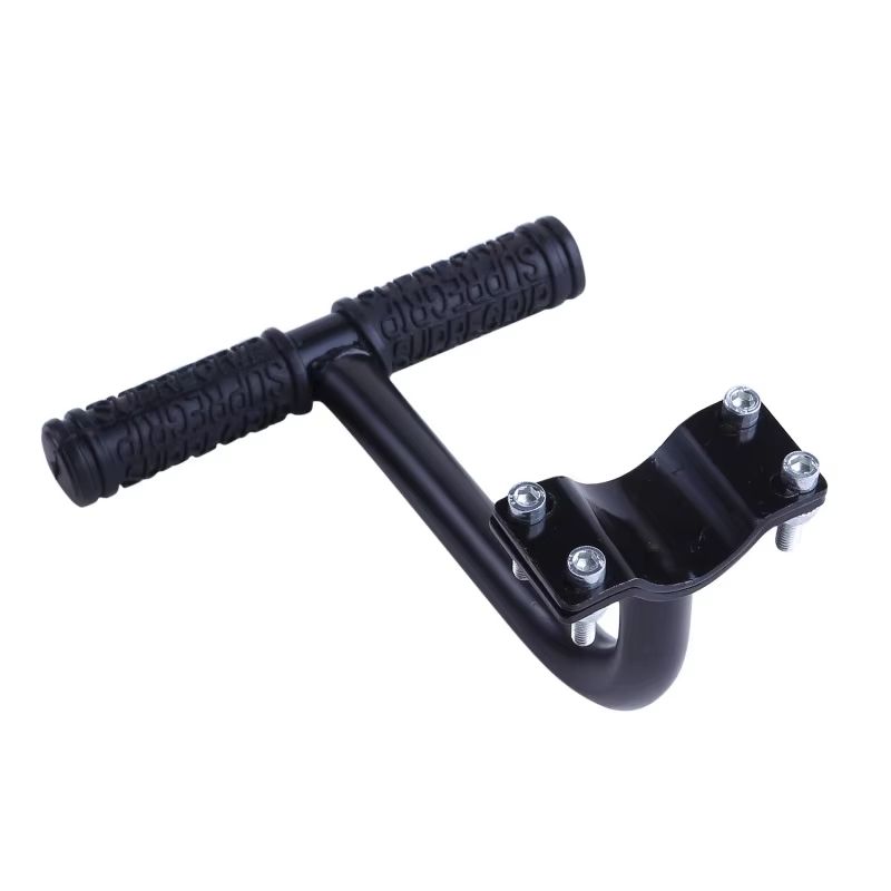 Bike Child Seat With Backrest PU Leather Bicycle Rear Rack Cushion For Kids 8