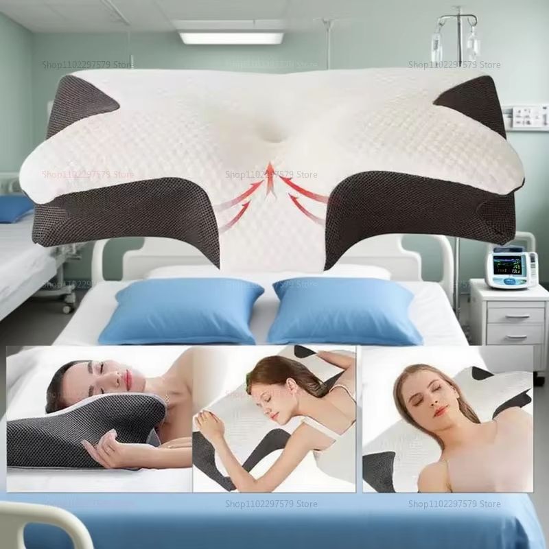 Memory Foam Cervical Pillow Orthopedic Neck Support For Side Back Sleepers 4