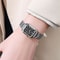 Womens Minimalist Square Quartz Watch Fashion Sports Silicone Strap Timepiece 12