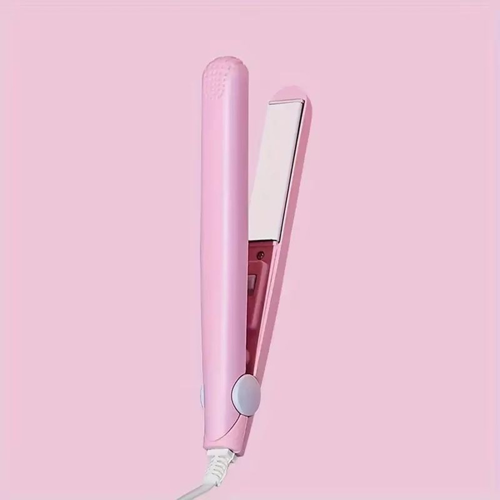 Mini Ceramic Hair Straightener Quick Heating Styling Tool For Bangs Curling Travel 6
