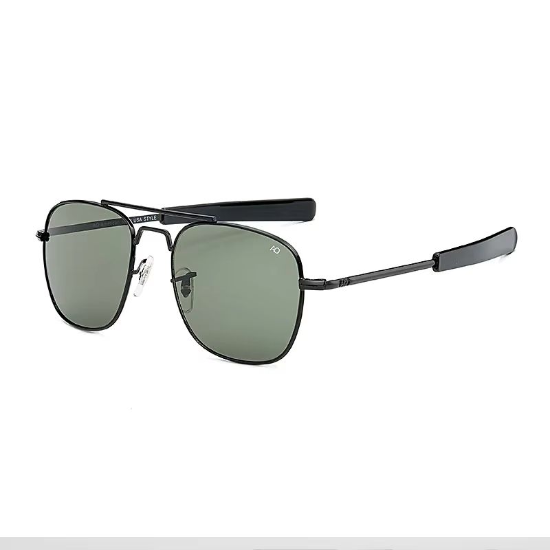 Classic Aviation Sunglasses For Men MilitaryInspired Optical Glass Lens Shades 11