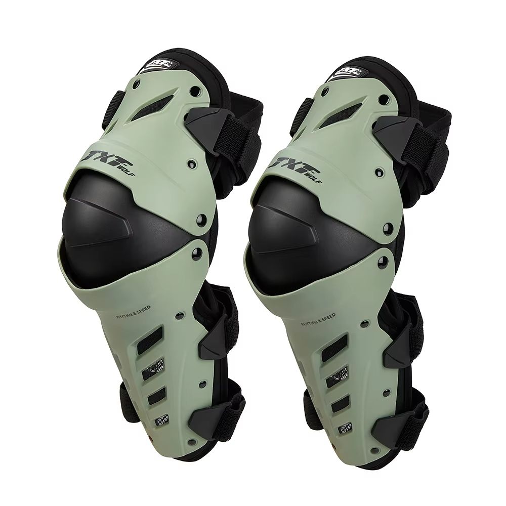 JXT WOLF Motorcycle Knee Pads AntiFall Leg Protection Gear For Road OffRoad Riding 0