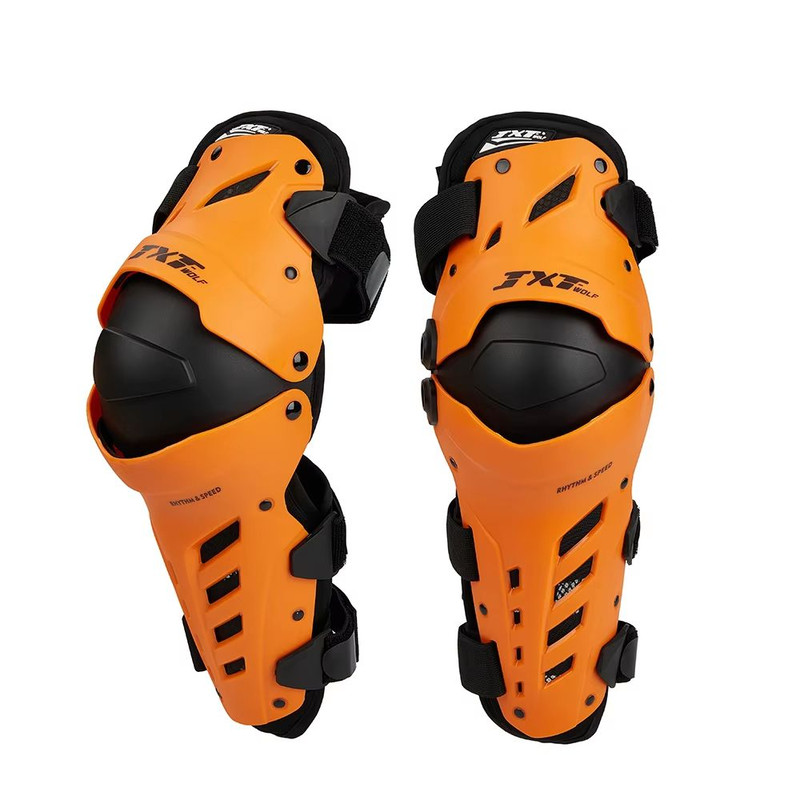 JXT WOLF Motorcycle Knee Pads AntiFall Leg Protection Gear For Road OffRoad Riding 9
