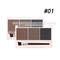 3Color Brow Powder Set With Brush LongLasting Natural Eyebrow Makeup Kit 6