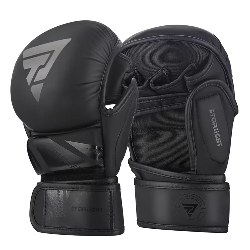 Professional PU Leather MMA Boxing Gloves Durable Training Gloves For Muay Thai Karate Martial Ar 9