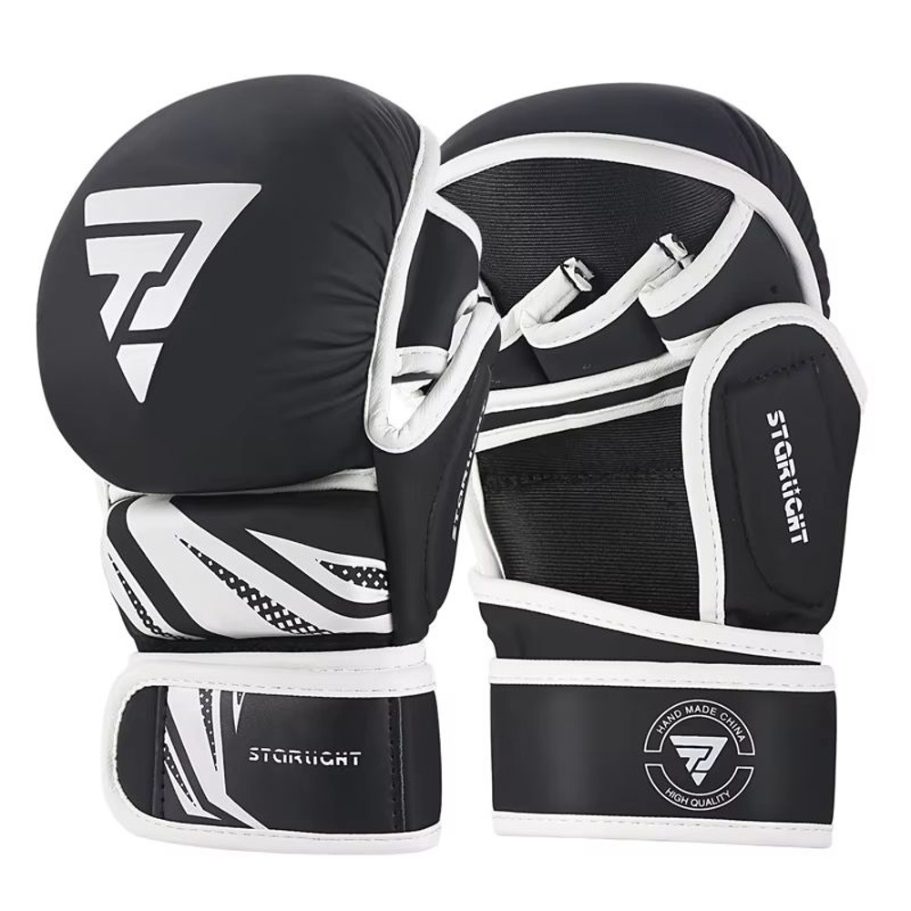 Professional PU Leather MMA Boxing Gloves Durable Training Gloves For Muay Thai Karate Martial Ar 10