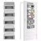 5Shelf Hanging Storage Organizer Behind Door Space Saver With Large Pockets For Bedroom Bathroom 1