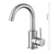 304 Stainless Steel Bathroom Basin Faucet 360 Rotating Hot And Cold Mixer Tap With Single Handle 7