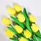 Artificial Tulip Bouquet Real Touch Fake Flowers For Home Wedding Party Decorations 135 Pcs 8