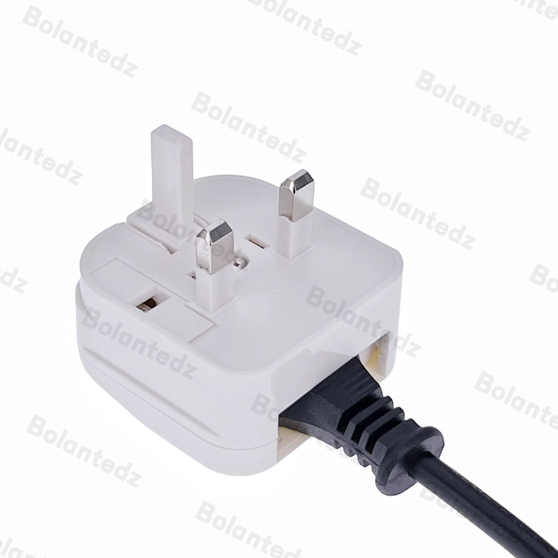 European To UK Travel Power Adapter British Plug Adapter With 5A Fuse For AC Charger Sockets Powe 2