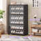 MultiLayer Shoe Storage Cabinet Dustproof Shoe Rack Organizer With Clear Lid SpaceSaving Design 9