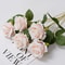 Artificial Rose Flower Branch Realistic Red Roses For Wedding Party Home Decoration 351020 Pcs 11