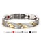 Dragon Pattern Magnetic Therapy Bracelet Power Healing Magnet Bangle For Men Women 0