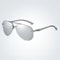 Classic Polarized Sunglasses For Men Women Driving Metal Frame Mirror Lens 7