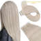 Ugeat TapeIn Hair Extensions  100 Real Brazilian Remy Human Hair Seamless Skin Weft For Natural Str 5