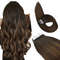 Ugeat TapeIn Hair Extensions  100 Real Brazilian Remy Human Hair Seamless Skin Weft For Natural Str 9