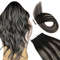 Ugeat TapeIn Hair Extensions  100 Real Brazilian Remy Human Hair Seamless Skin Weft For Natural Str 14