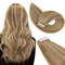Ugeat TapeIn Hair Extensions  100 Real Brazilian Remy Human Hair Seamless Skin Weft For Natural Str 15