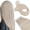 Ugeat TapeIn Hair Extensions 100 Real Brazilian Remy Human Hair Seamless Skin Weft For Natural Str 22