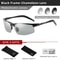 CllOIO Photochromic Polarized Sunglasses For Men Day Night Driving AntiGlare Glasses 7