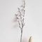 Elegant Artificial Plum Blossom Branch 2165inch Faux White Wintersweet Stem For Home Office Decor 3