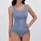 2025 Womens Tummy Control Bodysuit Shapewear With Zipper Belt Slimming Waist Trainer Body Shaper 3